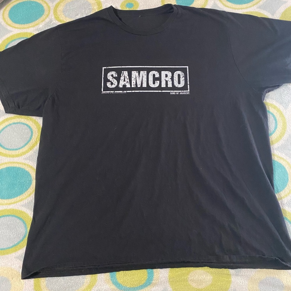 SAMCRO Sons of Anarchy XXL Black Tee